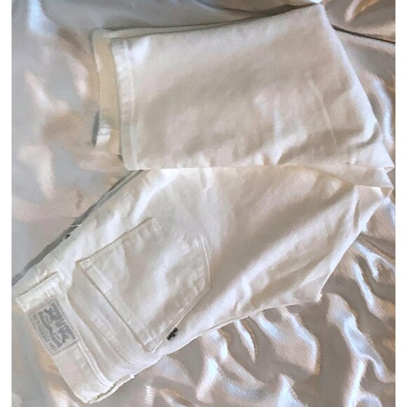 Levi's® Women's White Capri Jeans Mid Rise Stretch Size 28 - Picture 3 of 3